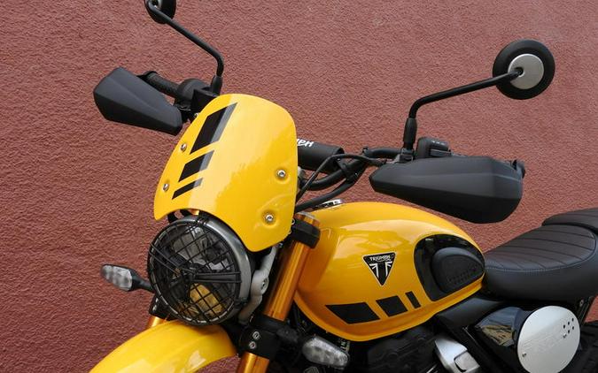 2026 Triumph Scrambler 400 XC Racing Yellow