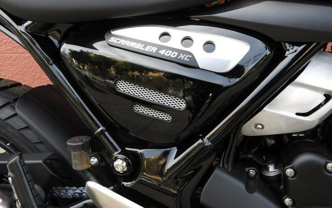 2026 Triumph Scrambler 400 XC Racing Yellow