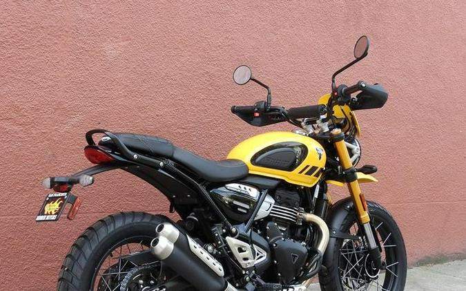 2026 Triumph Scrambler 400 XC Racing Yellow