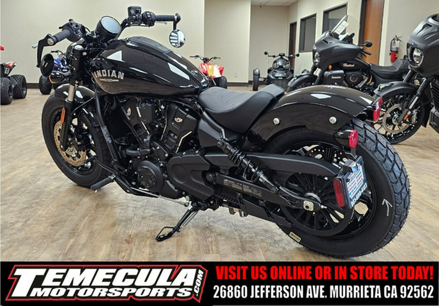 2026 Indian Scout Bobber Limited +Tech Black Smoke