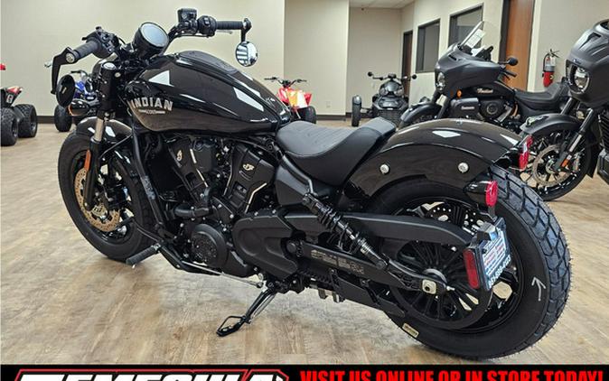 2026 Indian Scout Bobber Limited +Tech Black Smoke