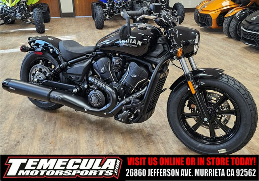 2026 Indian Scout Bobber Limited +Tech Black Smoke