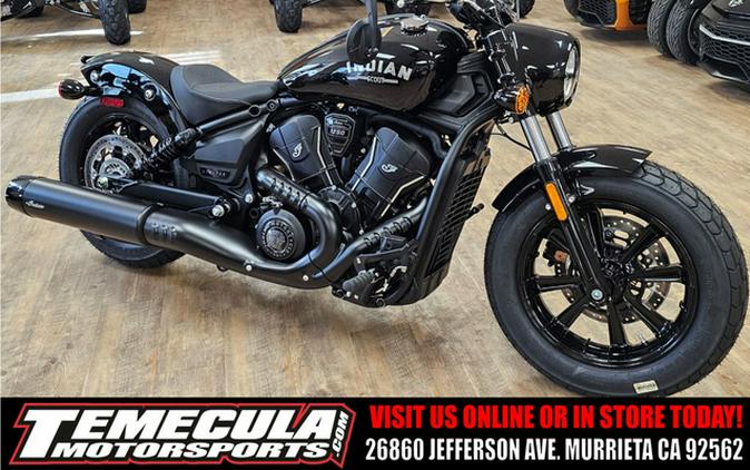 2026 Indian Scout Bobber Limited +Tech Black Smoke