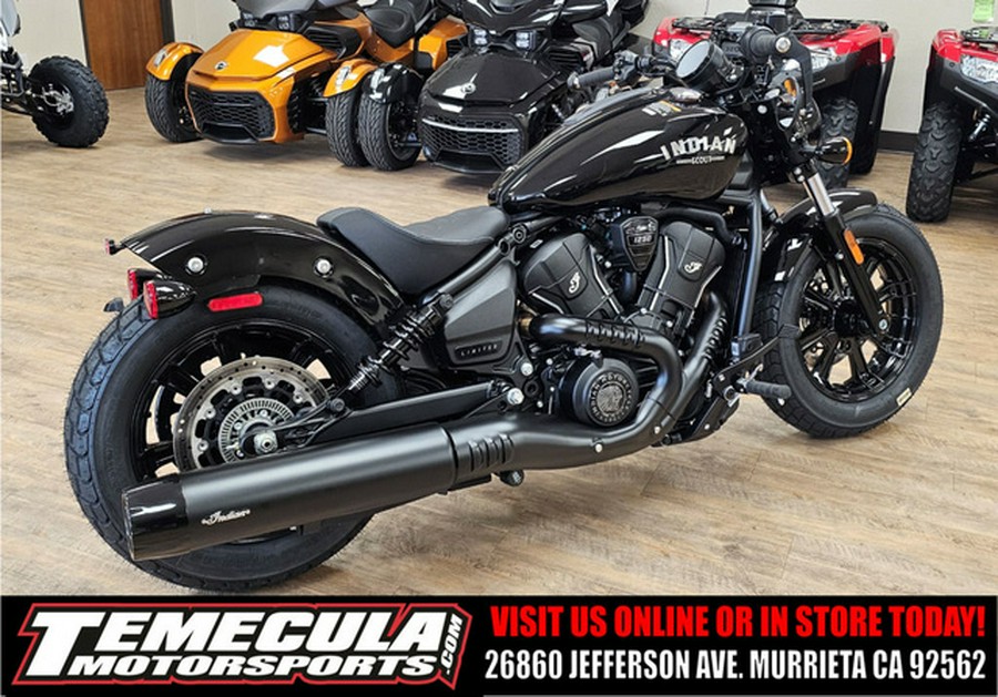 2026 Indian Scout Bobber Limited +Tech Black Smoke