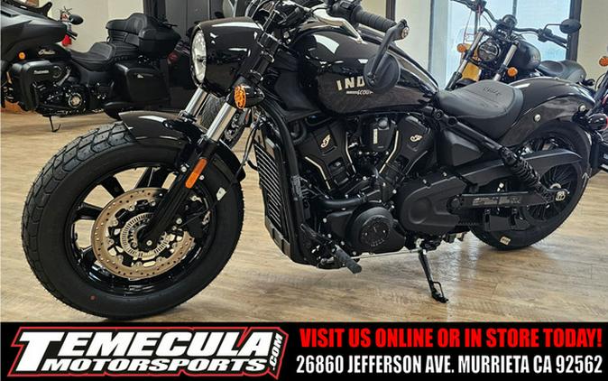 2026 Indian Scout Bobber Limited +Tech Black Smoke