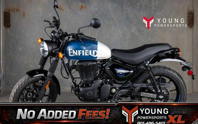 2024 Royal Enfield Hunter 350 Rebel Blue 350