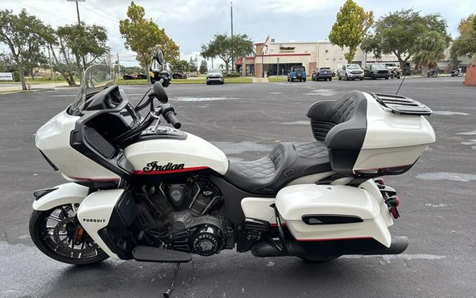 2023 Indian Pursuit Dark Horse With Premium Package Icon Pearl White / Black Metallic