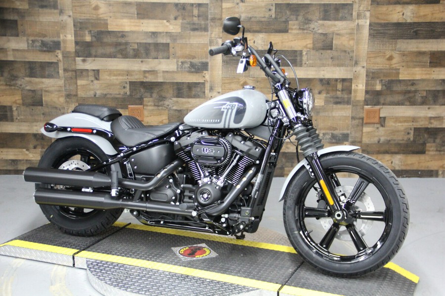 2024 Harley-Davidson Street Bob 114 Billiard Grey