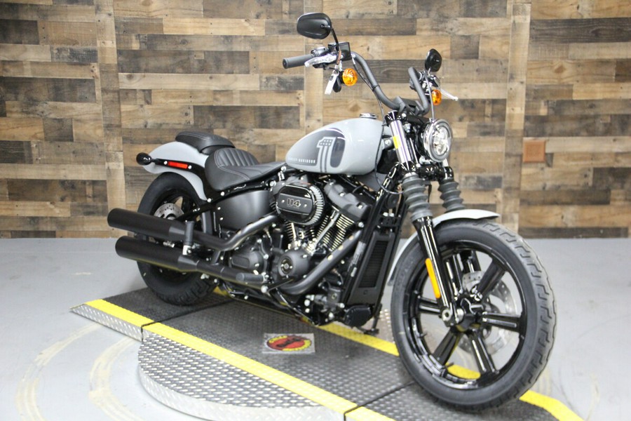 2024 Harley-Davidson Street Bob 114 Billiard Grey