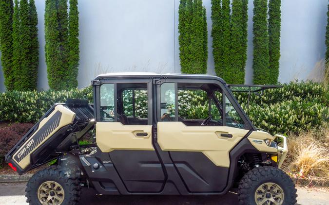 2024 Can-Am® Defender MAX Limited HD10 Desert Tan & Timeless Black