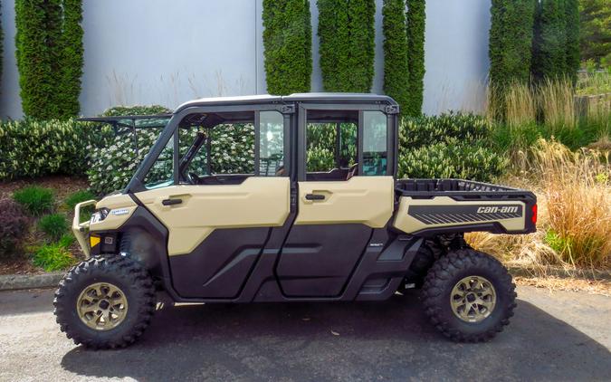 2024 Can-Am® Defender MAX Limited HD10 Desert Tan & Timeless Black