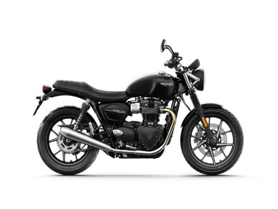 2019 Triumph Street Twin Jet Black