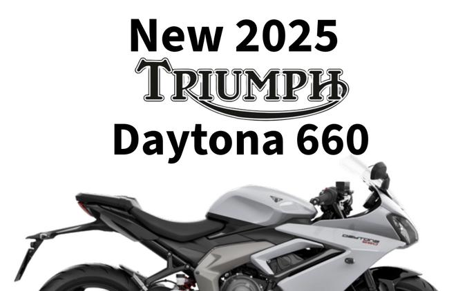 2025 TRIUMPH DAYTONA 660