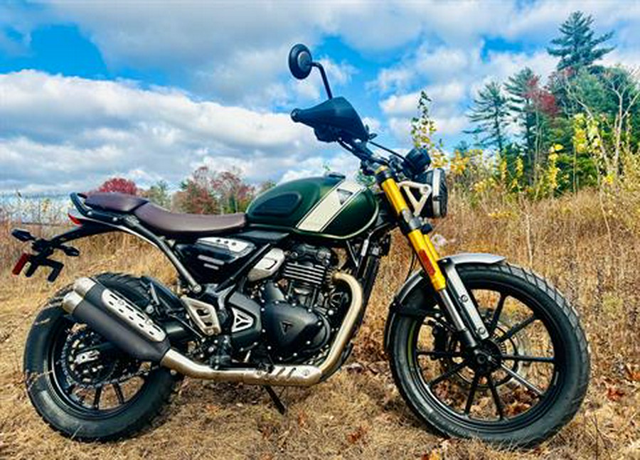 2026 Triumph Scrambler 400 X