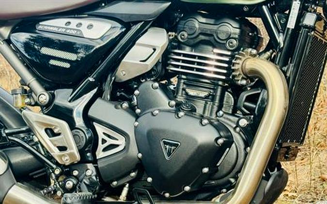 2026 Triumph Scrambler 400 X