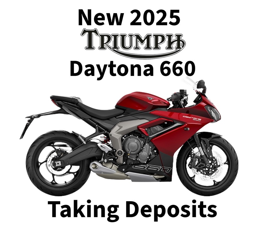 2025 TRIUMPH DAYTONA 660