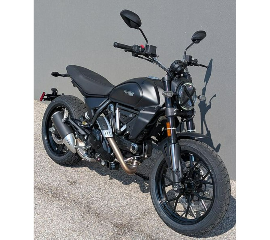 New 2025 Ducati Scrambler Icon Dark