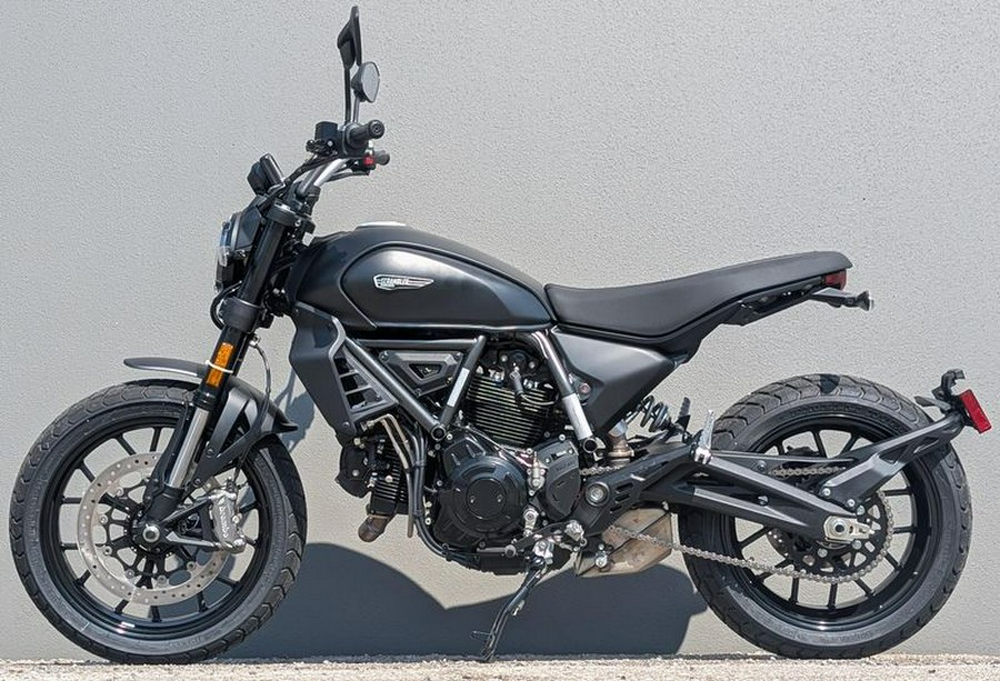 New 2025 Ducati Scrambler Icon Dark
