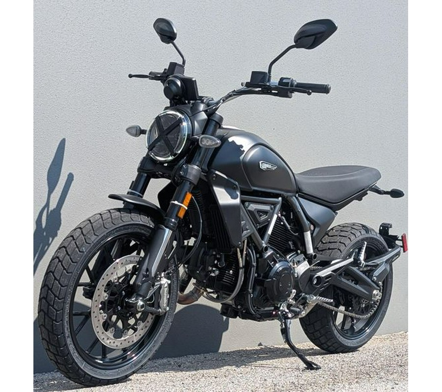 New 2025 Ducati Scrambler Icon Dark