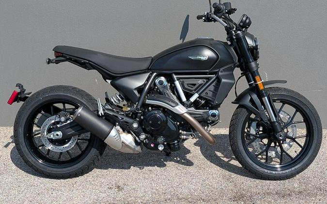 New 2025 Ducati Scrambler Icon Dark