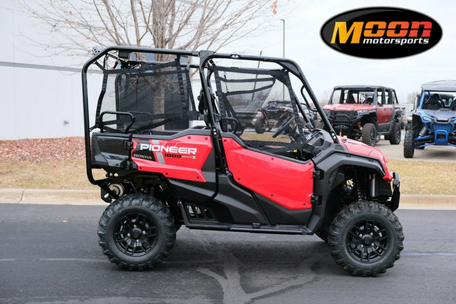 2023 Honda Pioneer 1000-5 Deluxe DELUXE RED