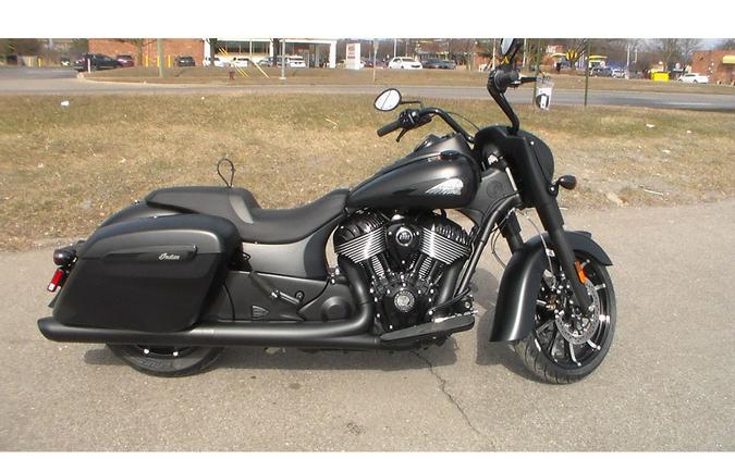 2026 Indian Motorcycle SPRINGFIELD DARK HORSE, BLACK SMOKE, 49ST Dark Horse®