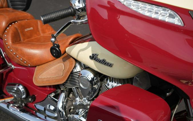 2016 Indian Motorcycle Roadmaster Indian Motorcycle Red and Ivory Cream