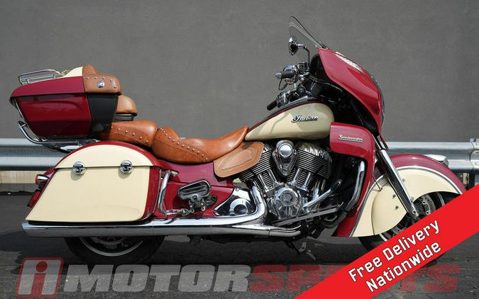 2016 Indian Motorcycle Roadmaster Indian Motorcycle Red and Ivory Cream