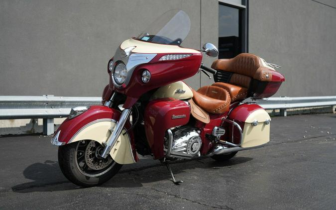 2016 Indian Motorcycle Roadmaster Indian Motorcycle Red and Ivory Cream