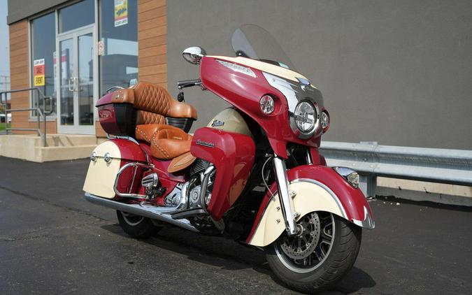 2016 Indian Motorcycle Roadmaster Indian Motorcycle Red and Ivory Cream