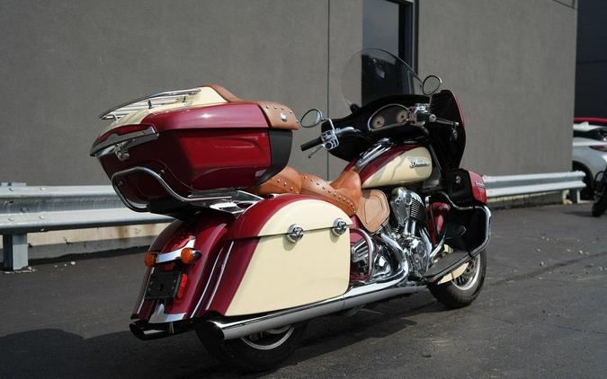 2016 Indian Motorcycle Roadmaster Indian Motorcycle Red and Ivory Cream