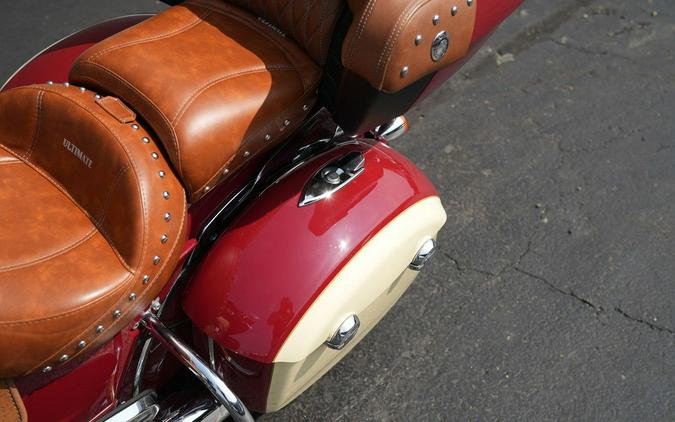 2016 Indian Motorcycle Roadmaster Indian Motorcycle Red and Ivory Cream