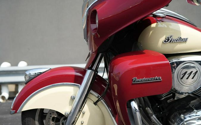 2016 Indian Motorcycle Roadmaster Indian Motorcycle Red and Ivory Cream