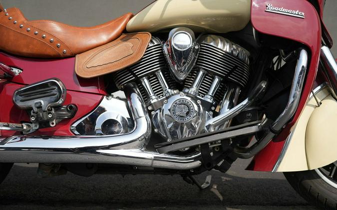 2016 Indian Motorcycle Roadmaster Indian Motorcycle Red and Ivory Cream