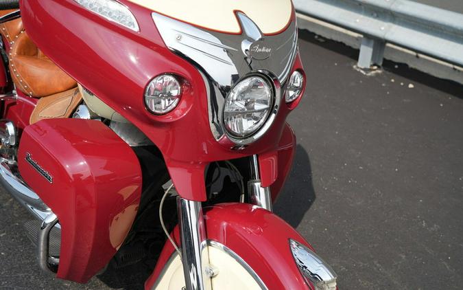 2016 Indian Motorcycle Roadmaster Indian Motorcycle Red and Ivory Cream