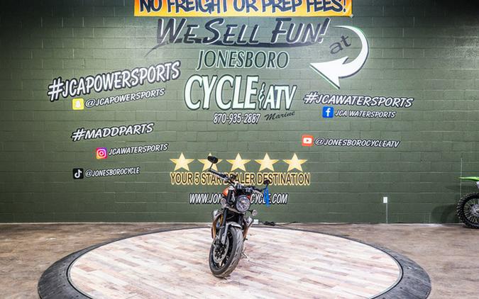 2023 Triumph Speed Twin 1200 Matte Baja Orange