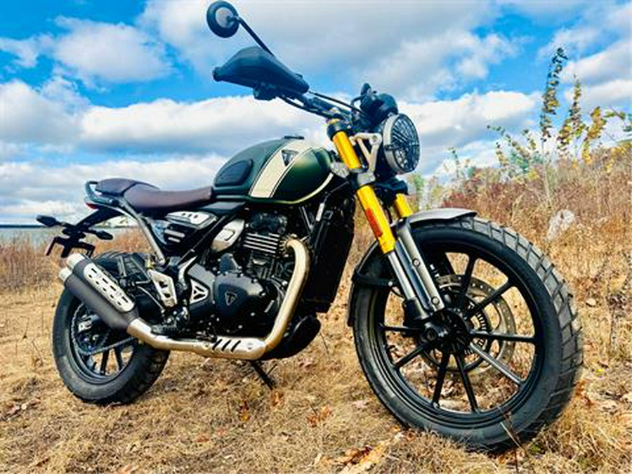 2026 Triumph Scrambler 400 X