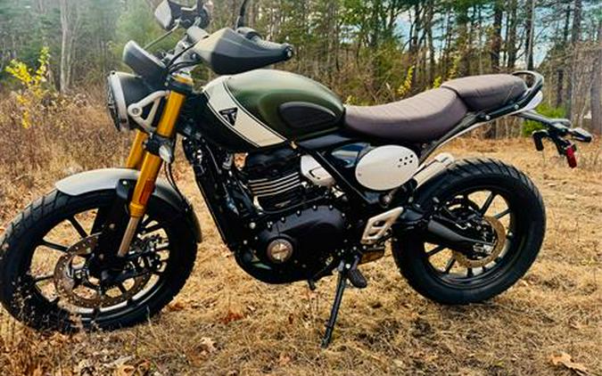 2026 Triumph Scrambler 400 X