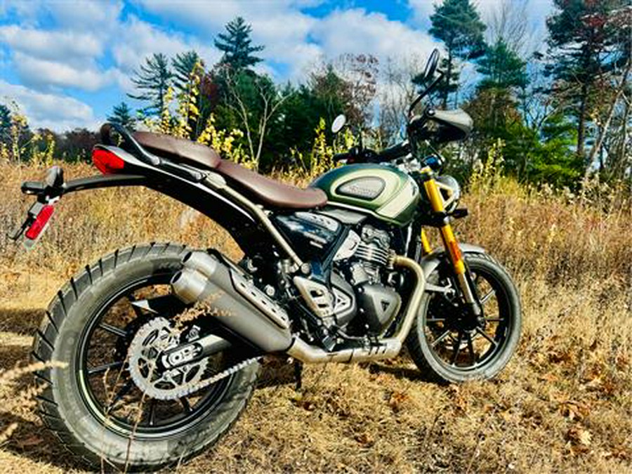 2026 Triumph Scrambler 400 X