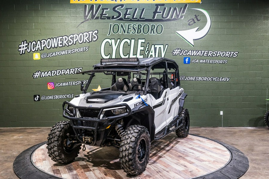 2019 Polaris General 4 1000 Matte White Metallic