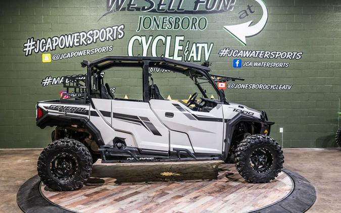 2019 Polaris General 4 1000 Matte White Metallic