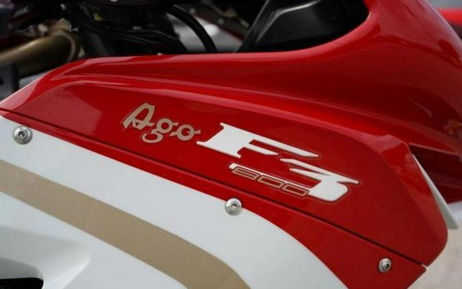2015 MV Agusta F3 800 AGO