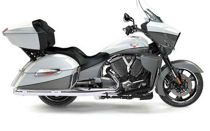 2016 Victory Motorcycles Cross Country Tour Two-Tone White Pearl And Gray