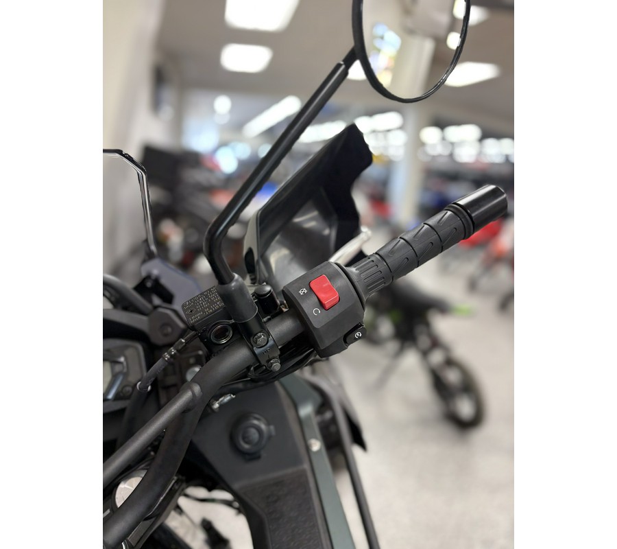 2026 Kawasaki KLR® 650 Adventure ABS Metallic Matte Dark Green - K9605