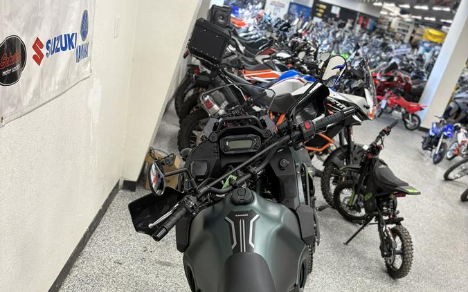 2026 Kawasaki KLR 650 Adventure ABS Metallic Matte Dark Green - K9605