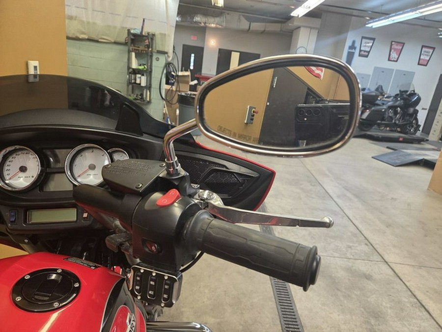 2015 Victory Motorcycles Cross Country Havasu Red with Black Flames Gloss Titanium Metallic