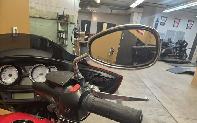 2015 Victory Motorcycles Cross Country Havasu Red with Black Flames Gloss Titanium Metallic