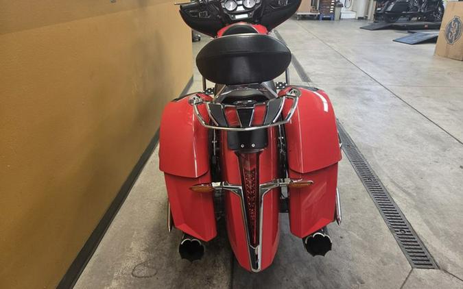 2015 Victory Motorcycles Cross Country Havasu Red with Black Flames Gloss Titanium Metallic