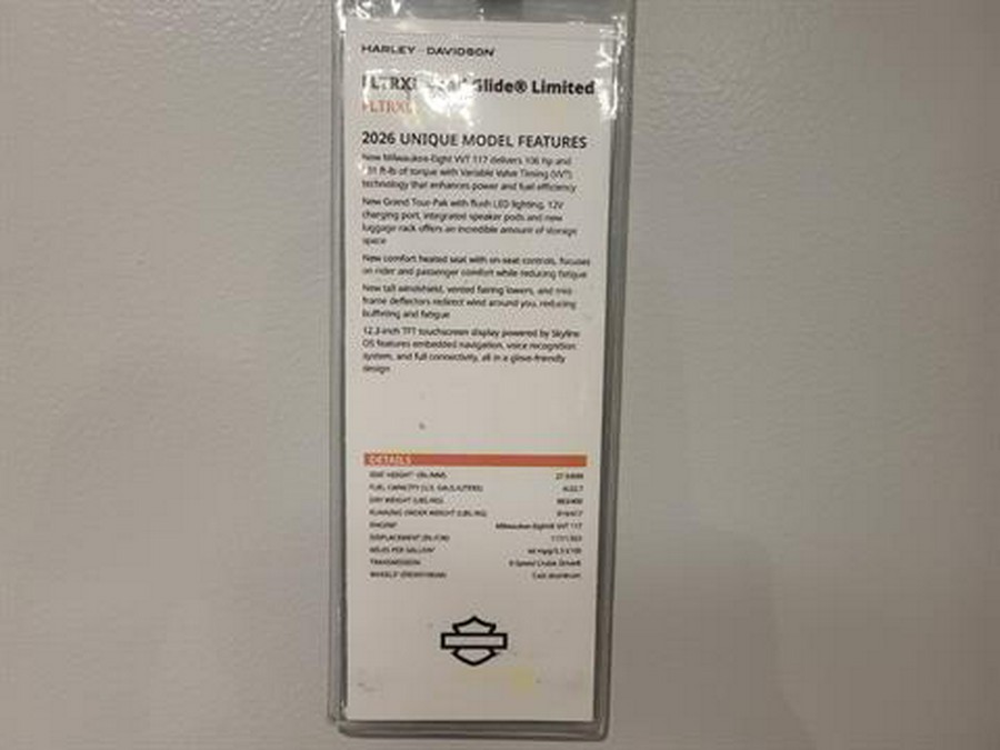 2026 Harley-Davidson Road Glide® Limited