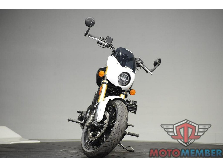 2025 Indian Motorcycle 101 SCOUT Ghost White Metallic with Graphics